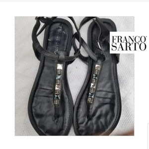Franco Sarto bling sandals‎ 9